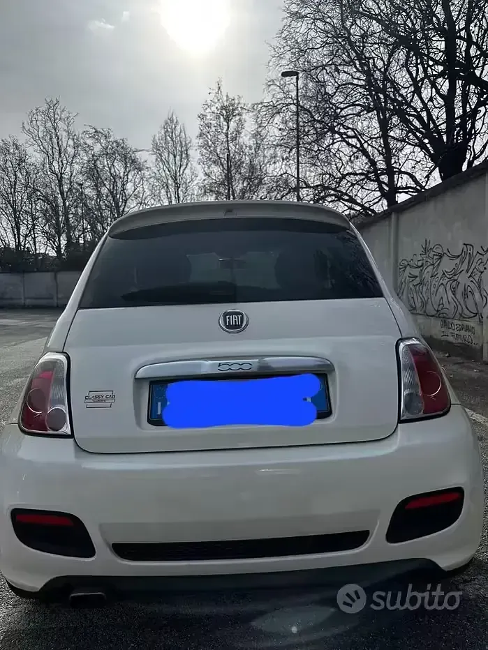 Usata Fiat 500S S 69 CV (50 kW) 2015 Bianco Berlina