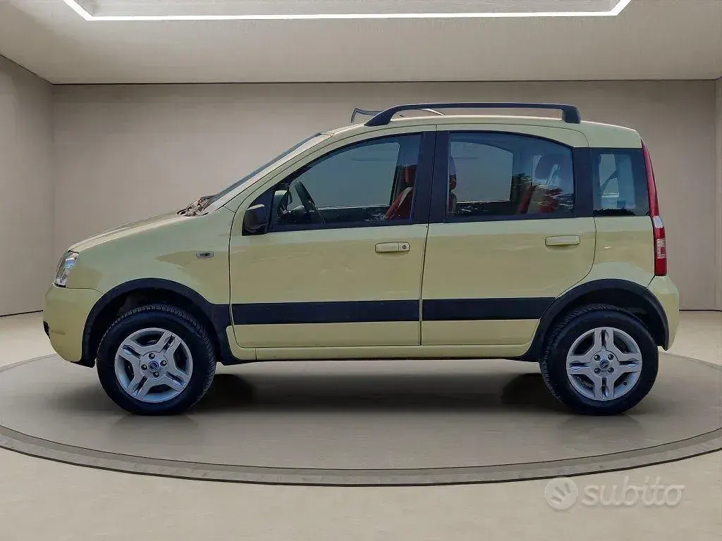 Usata Fiat Panda 4x4 60 CV (44 kW) 2005 Giallo Utilitaria