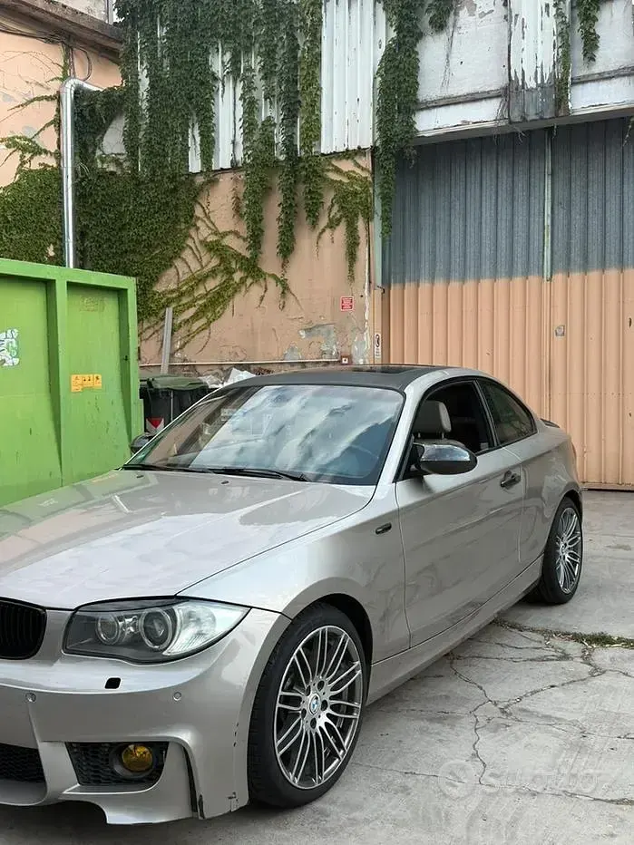 Usata BMW 123 Coupé M Sport 204 CV (150 kW) 2009 Grigio Coupé