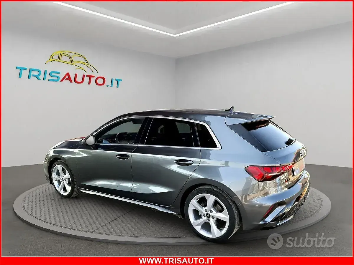 Usata Audi A3 Sportback S-Line 150 CV (110 kW) 2025 Grigio Utilitaria