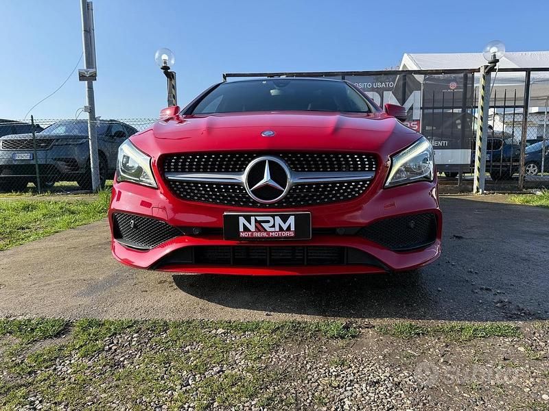 Usata Mercedes CLA220 Premium 177 CV (130 kW) 2016 Rosso Berlina