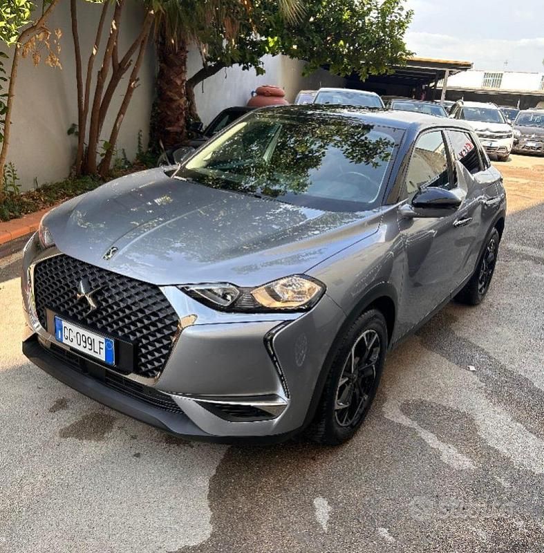Usata DS Automobiles DS3 Crossback So Chic 101 CV (74 kW) 2021 Grigio metallizzato SUV