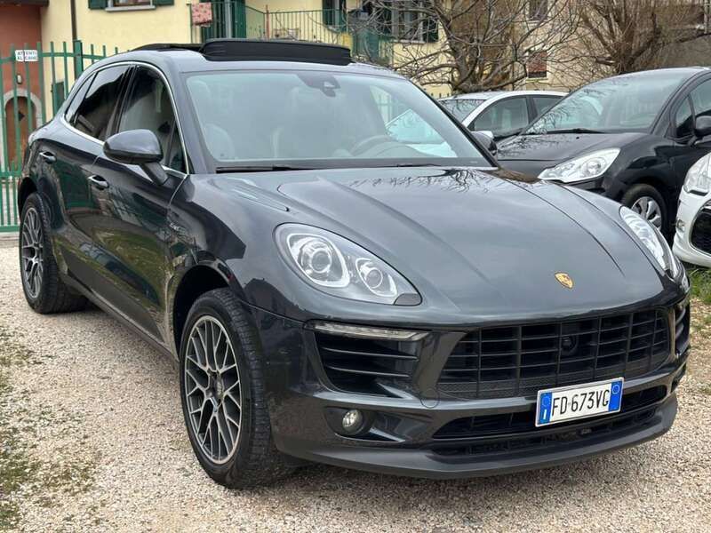 Usata Porsche Macan Chrono 250 CV (183 kW) 2016 Grigio SUV
