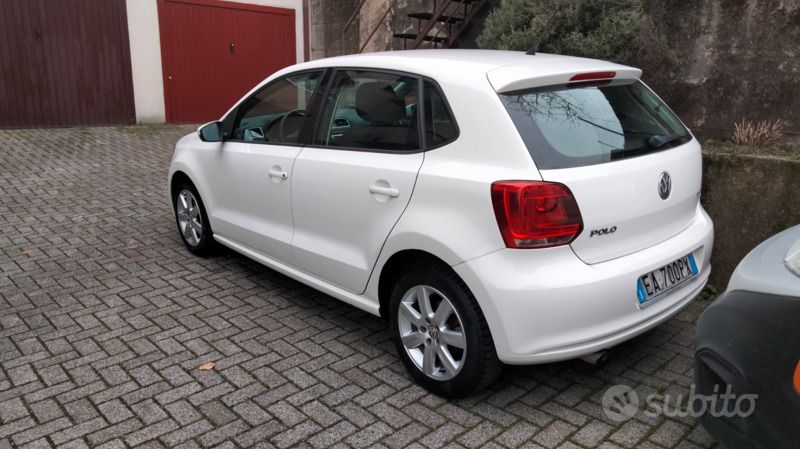 Usata VW Polo 105 CV (77 kW) 2010 Bianco Utilitaria