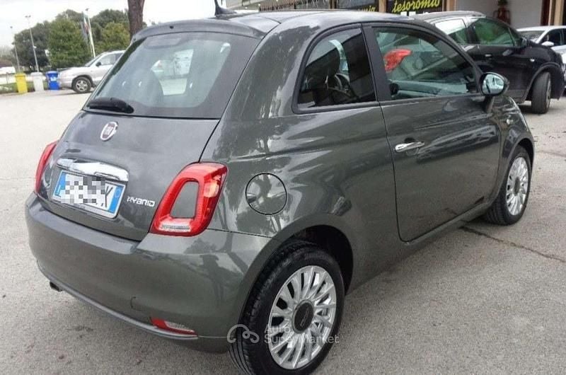 Usata Fiat 500 Lounge 69 CV (50 kW) 2020 Antracite Utilitaria