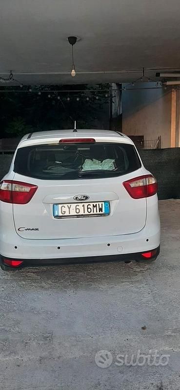 Bianco Usata 2013 Ford C-MAX Titanium Monovolume | 4500 € (Ottimo prezzo) - Immagine 1/4