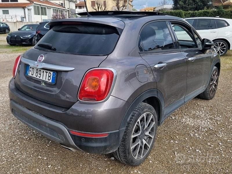 Usata Fiat 500X Cross 120 CV (88 kW) 2016 Marrone SUV