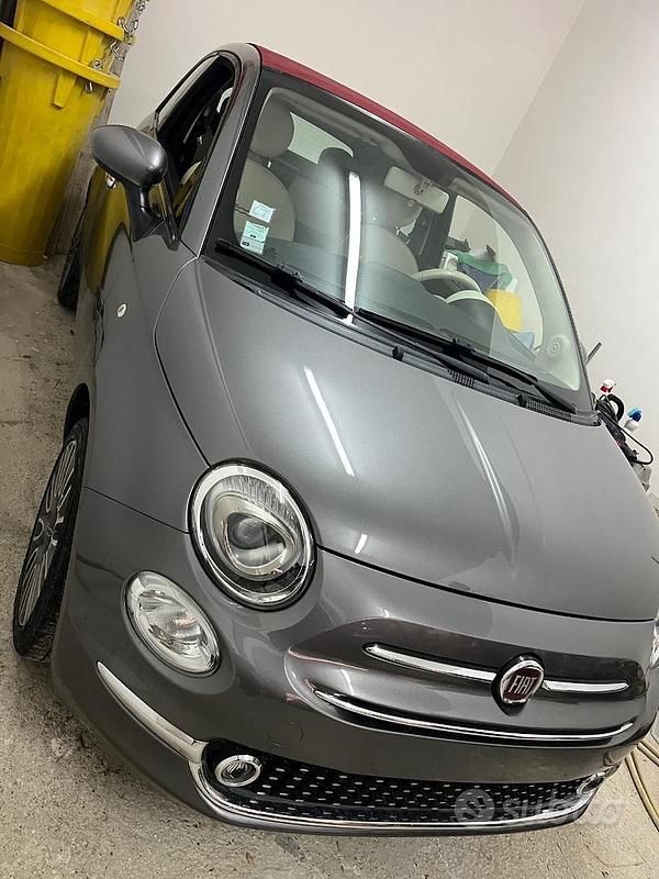 Usata Fiat 500C 2018 Grigio Cabrio