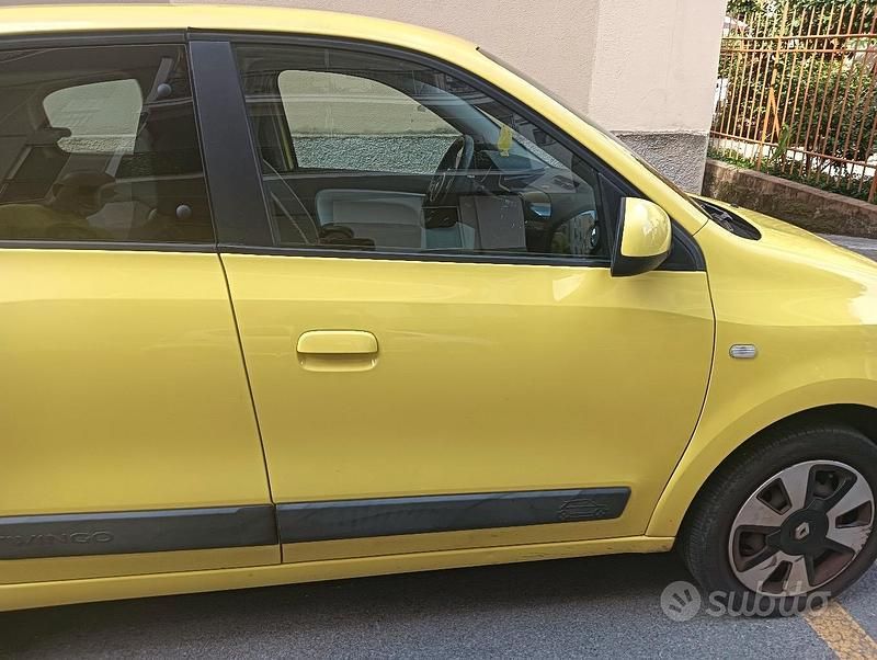 Usata Renault Twingo 2015 Giallo Utilitaria
