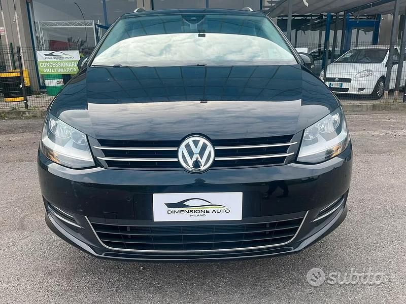 Usata VW Sharan Executive 150 CV (110 kW) 2019 Nero Monovolume