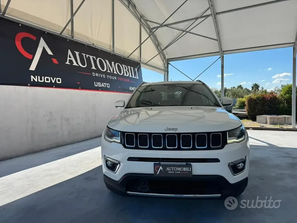 Usata Jeep Compass Limited 120 CV (88 kW) 2019 Bianco SUV