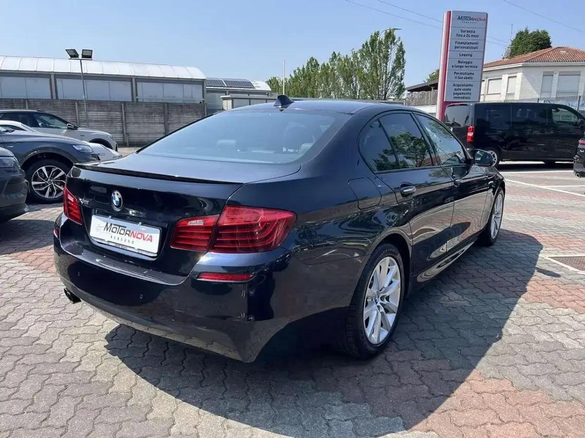 Usata BMW 525 M Sport 218 CV (160 kW) 2014 Blu notte Berlina