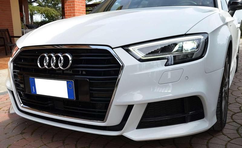 Usata Audi A3 S-Line 110 CV (80 kW) 2016 Bianco Berlina