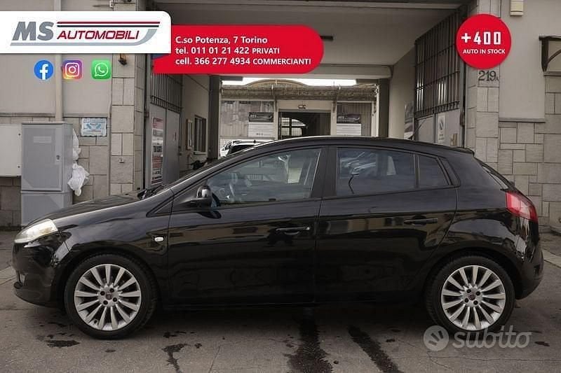Usata Fiat Bravo Active 90 CV (66 kW) 2009 Nero Utilitaria