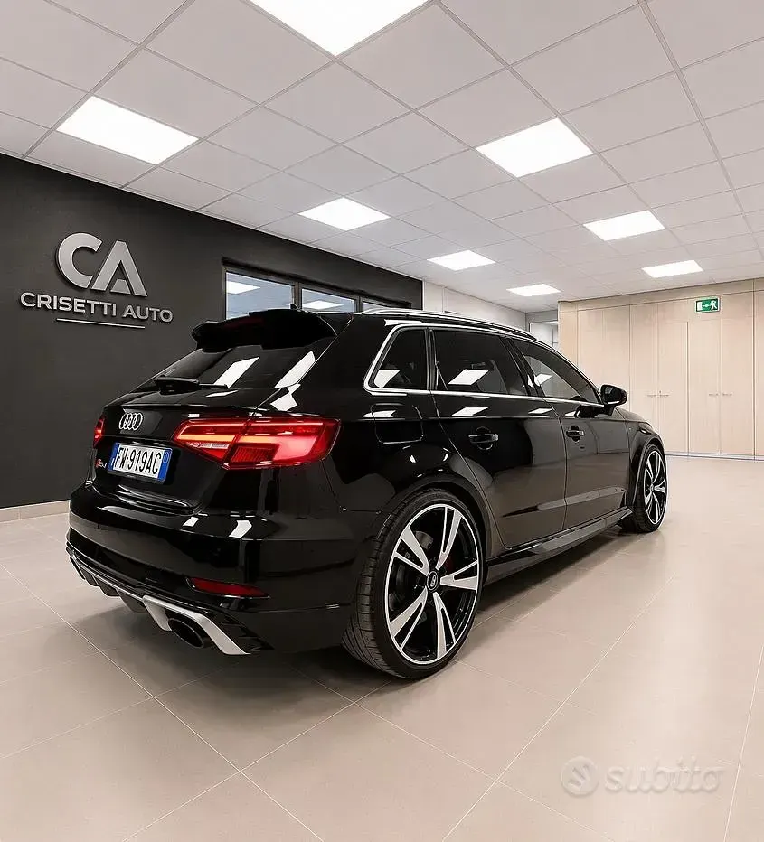 Usata Audi A3 400 CV (294 kW) 2019 Nero Berlina