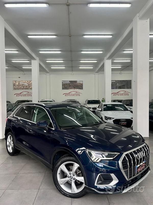 Usata Audi Q3 150 CV (110 kW) 2020 Blu SUV