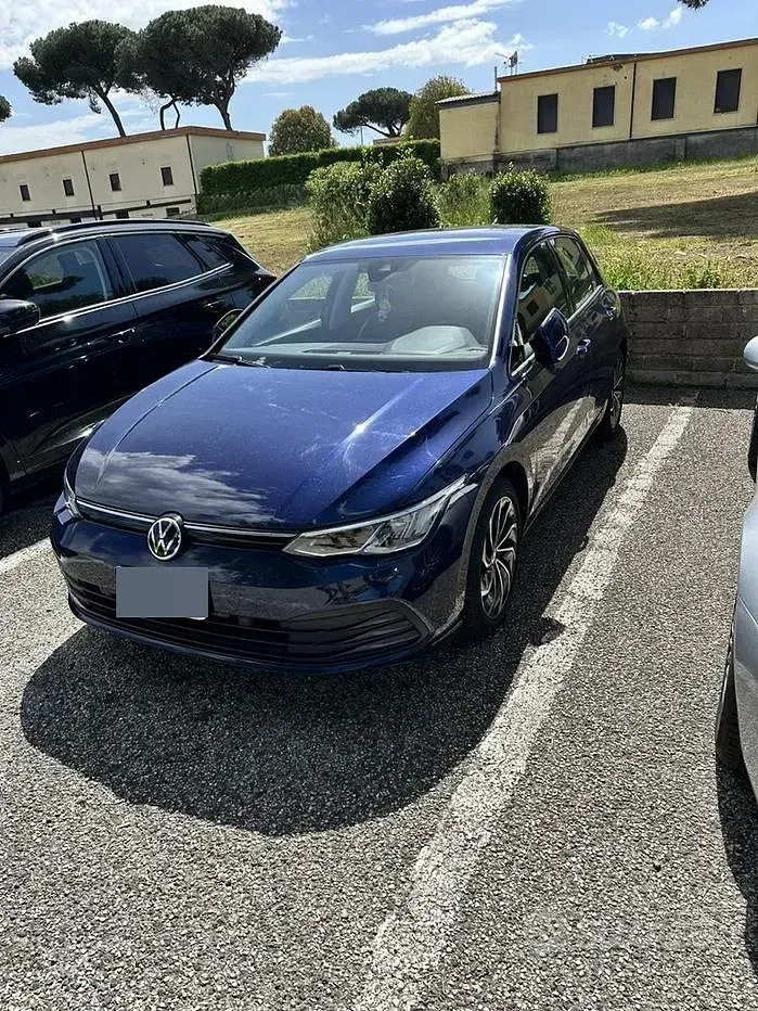 Usata VW Golf VIII 110 CV (80 kW) 2021 Blu Berlina