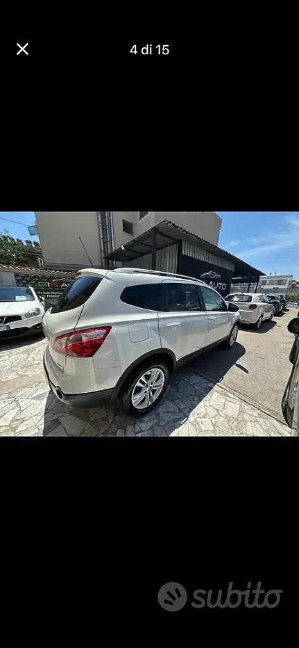 Usata Nissan Qashqai +2 Tekna 110 CV (80 kW) 2011 Bianco SUV