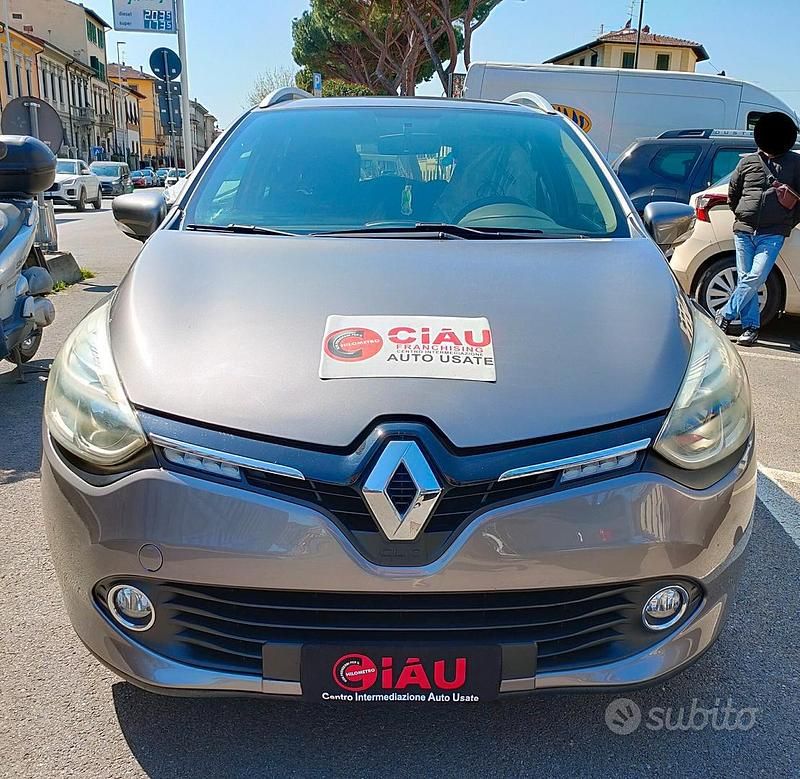 Usata Renault Clio GrandTour 90 CV (66 kW) 2015 Grigio Station wagon