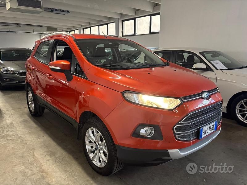 Second-hand Ford Ecosport 90 CP (66 kW) 2014 Portocaliu SUV
