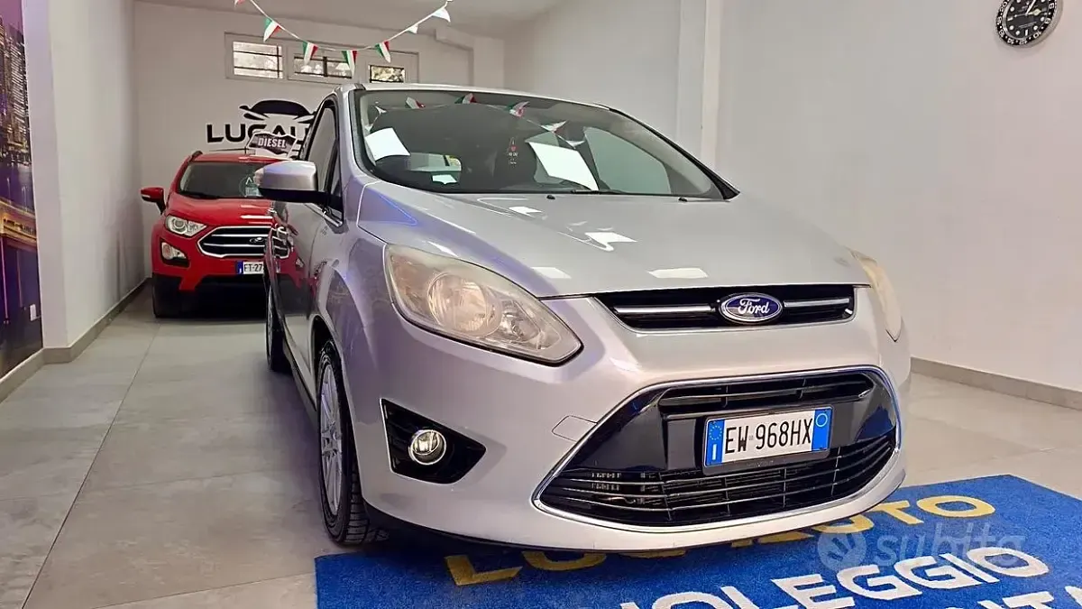 Usata Ford C-MAX Titanium 116 CV (85 kW) 2014 Grigio Monovolume