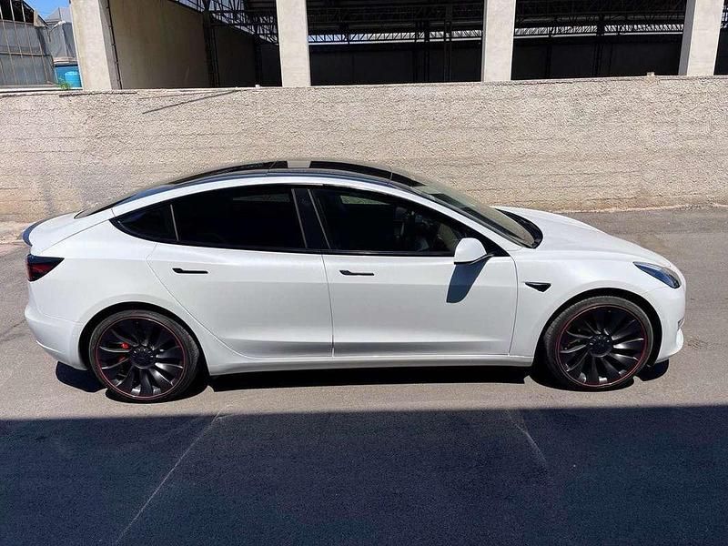 Usata Tesla Model 3 Performance 155 kW (211 CV) 2021 Bianco Berlina