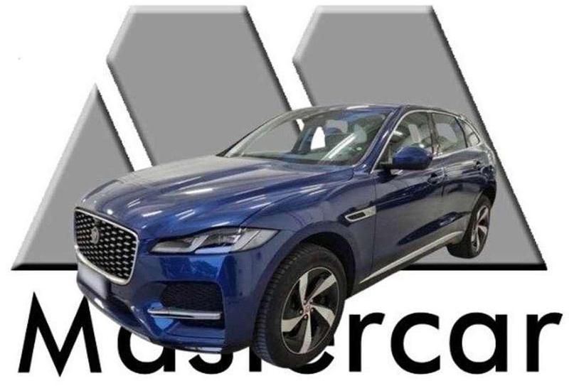 Blu/azzurro Usata 2021 Jaguar F-Pace S SUV | 25.400 € (Ottimo prezzo) - Immagine 1/4