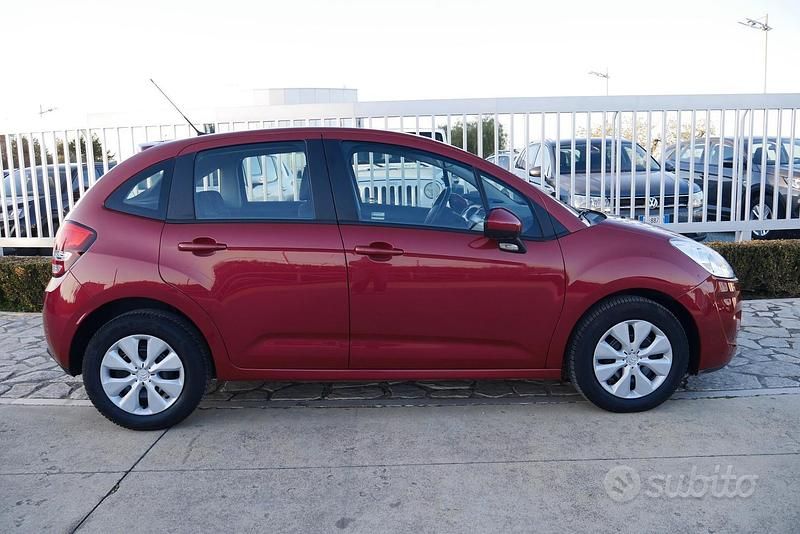 Usata Citroën C3 Seduction 60 CV (44 kW) 2012 Rosso Berlina