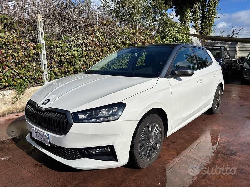 Usata Skoda Fabia 95 CV (69 kW) 2022 Bianco Utilitaria