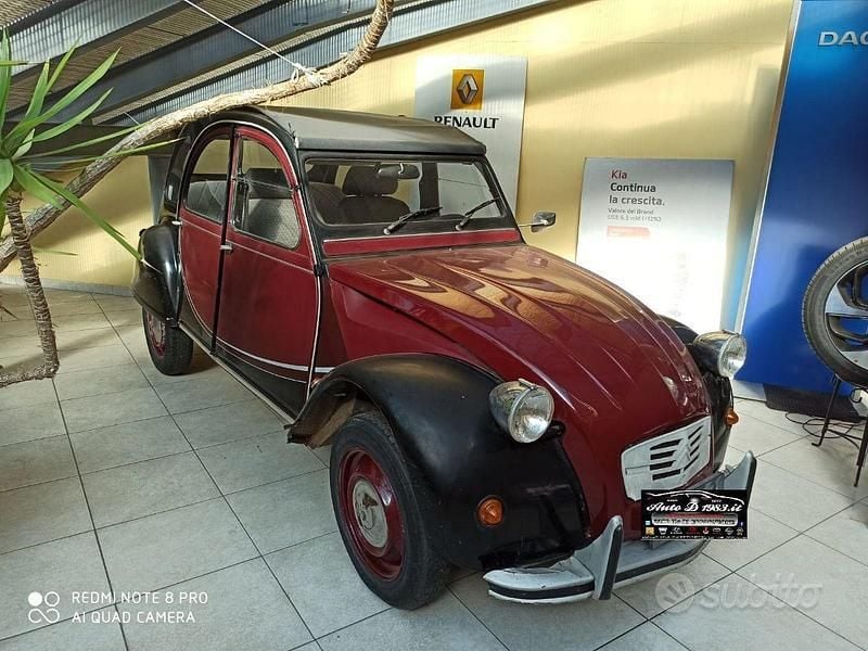 Usata Citroën 2CV Charleston 29 CV (21 kW) 1985 Rosso Berlina