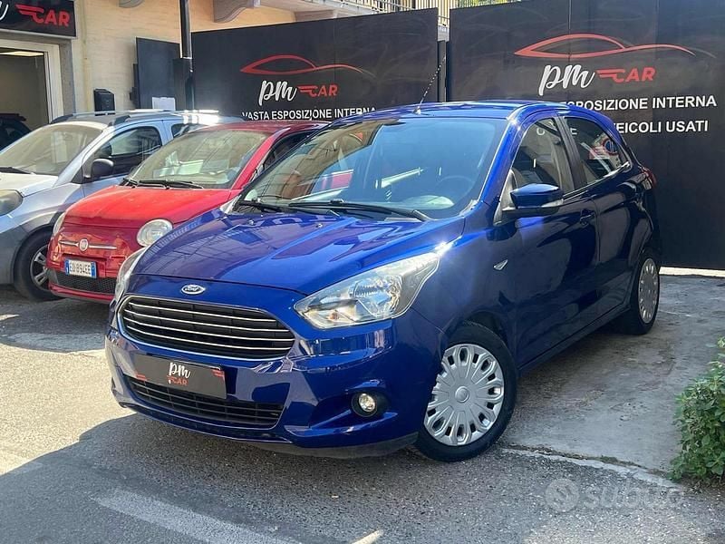 Usata Ford Ka Plus 70 CV (51 kW) 2017 Blu Utilitaria