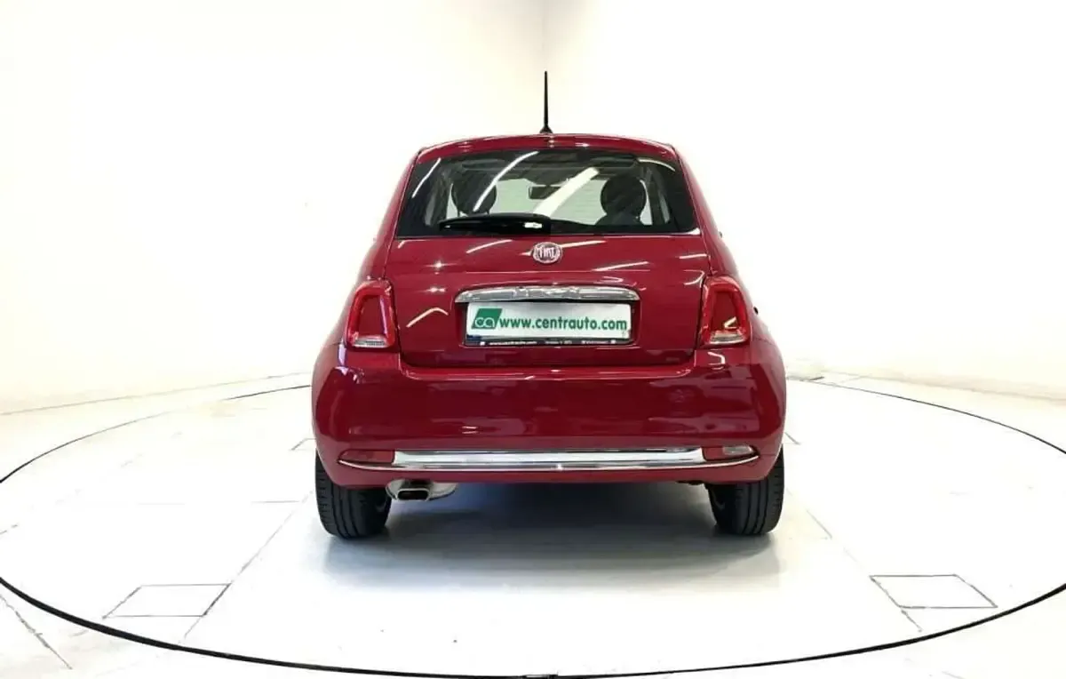 Usata Fiat 500 Lounge 69 CV (50 kW) 2018 Rosso Utilitaria
