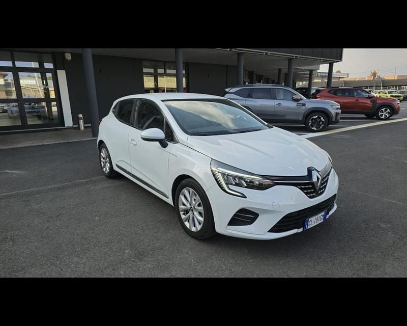 Usata Renault Clio V Intens 91 CV (66 kW) 2022 Bianco Utilitaria
