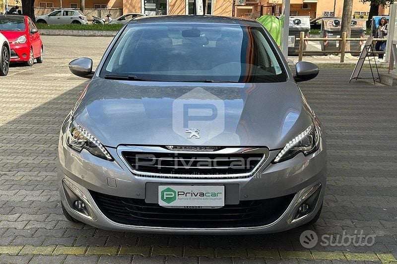 Usata Peugeot 308 Allure 120 CV (88 kW) 2016 Grigio Utilitaria