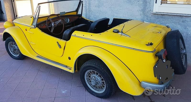 Occasion Fiat 850 1960 Jaune Cabriolet