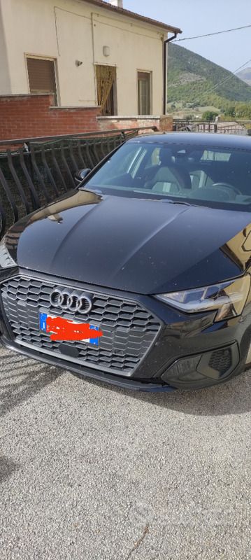Usata Audi A3 116 CV (85 kW) 2021 Nero Berlina