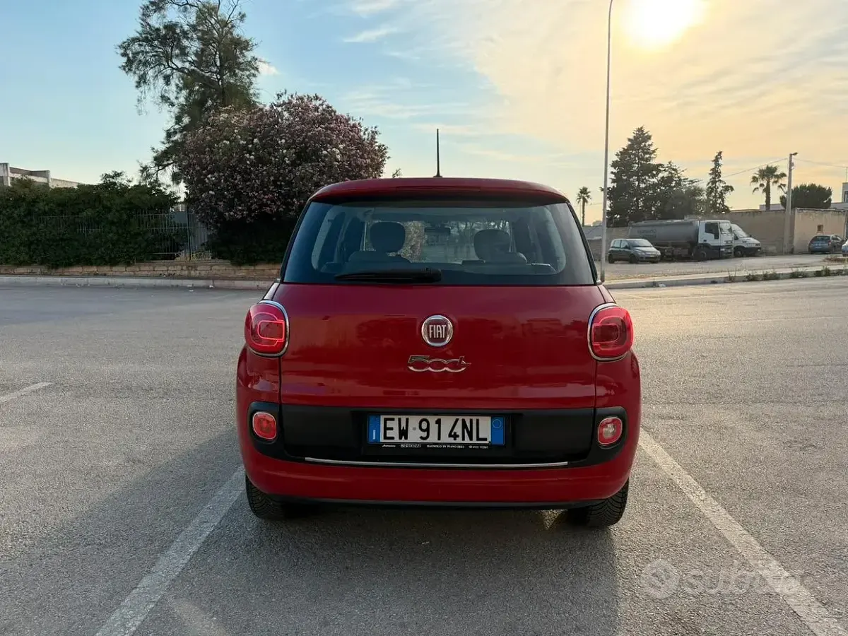 Usata Fiat 500L 85 CV (62 kW) 2014 Rosso Monovolume