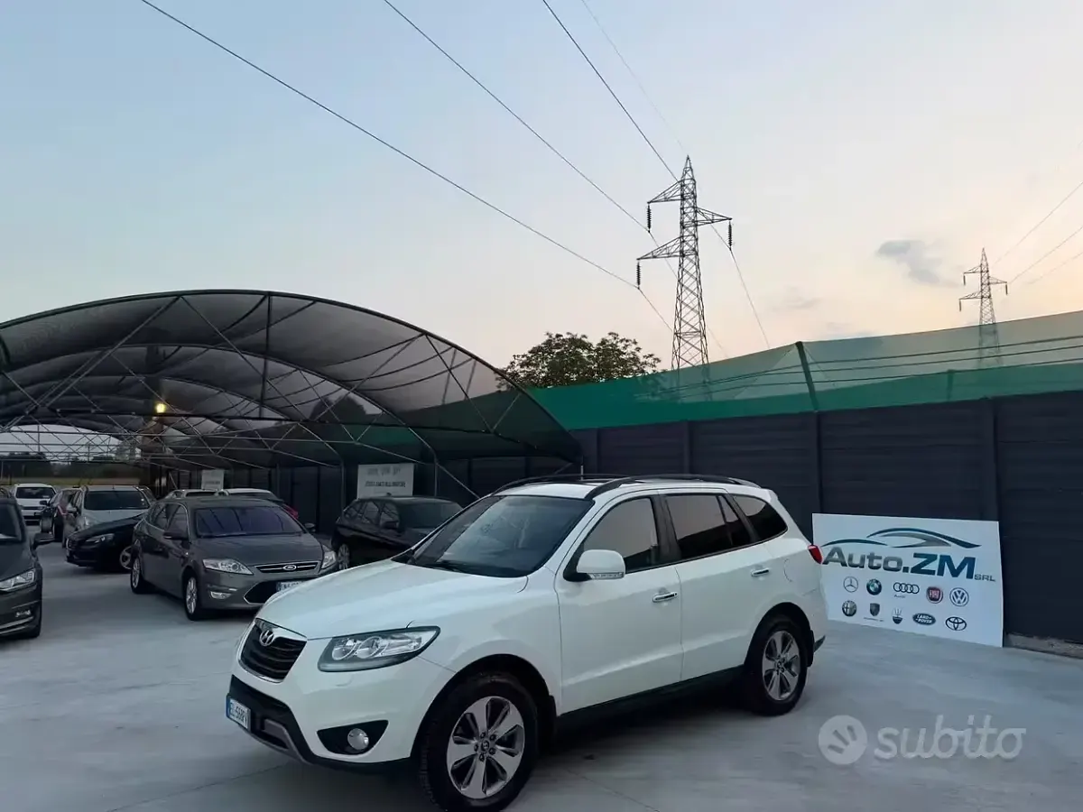 Usata Hyundai Santa Fe Premium 197 CV (144 kW) 2011 Bianco SUV