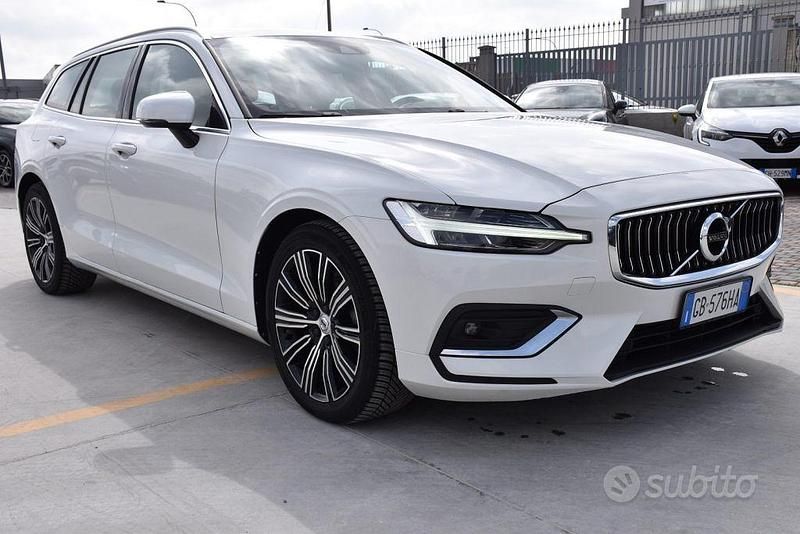 Usata Volvo V60 Inscription 150 CV (110 kW) 2020 Bianco Station wagon