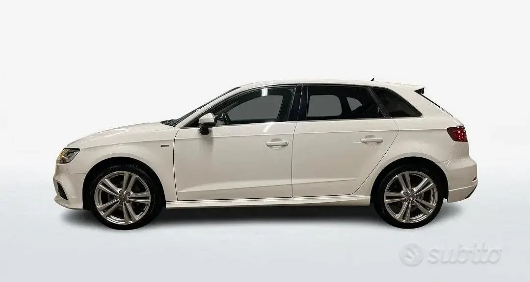 Usata Audi A3 Admired 116 CV (85 kW) 2019 Bianco Berlina