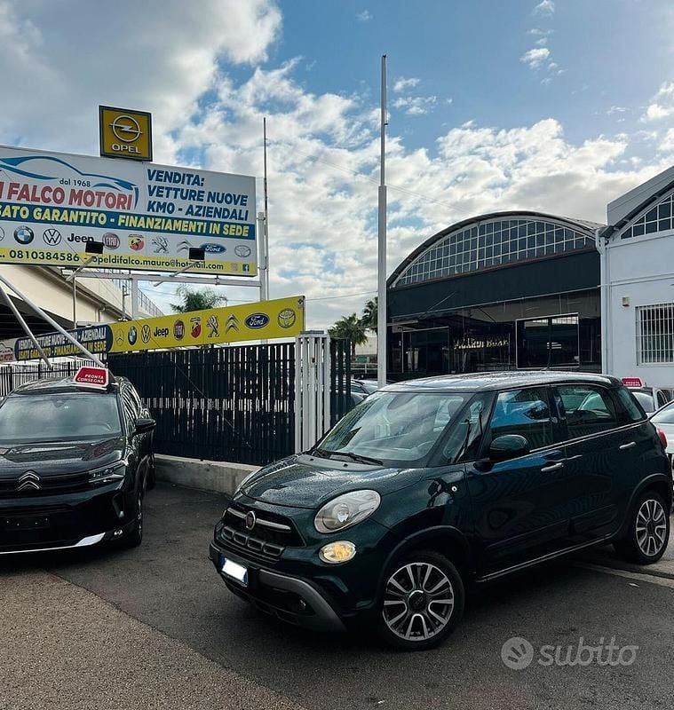 Usata Fiat 500L Cross 95 CV (69 kW) 2018 Verde Monovolume