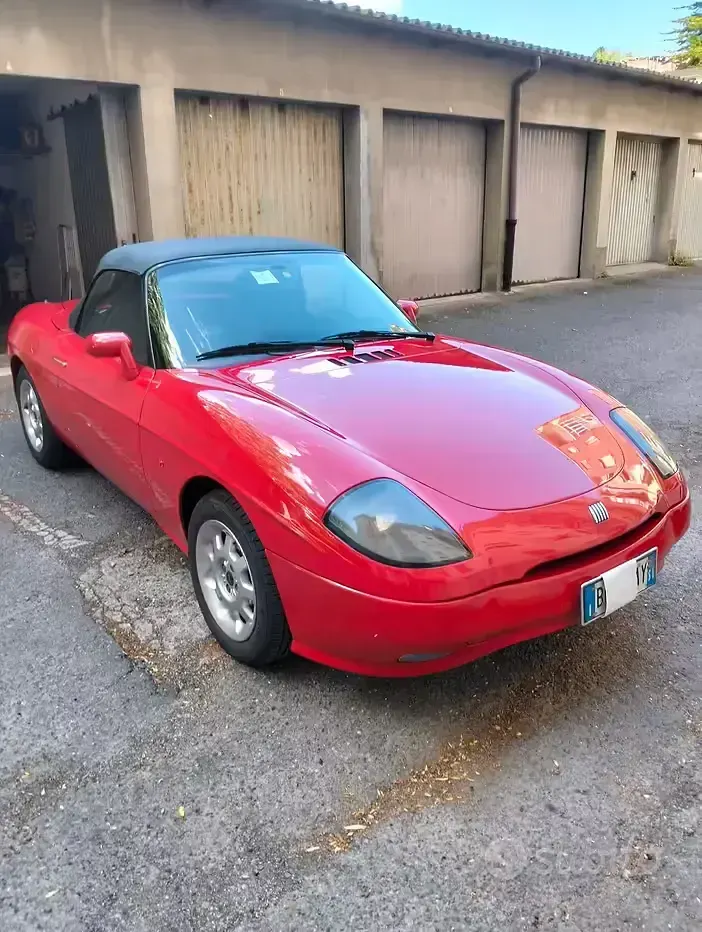 Usata Fiat Barchetta 130 CV (95 kW) 1999 Rosso Cabrio