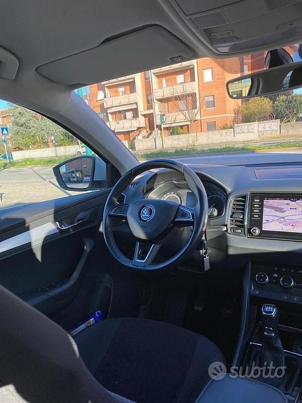 Usata Skoda Karoq 115 CV (84 kW) 2019 Bianco SUV