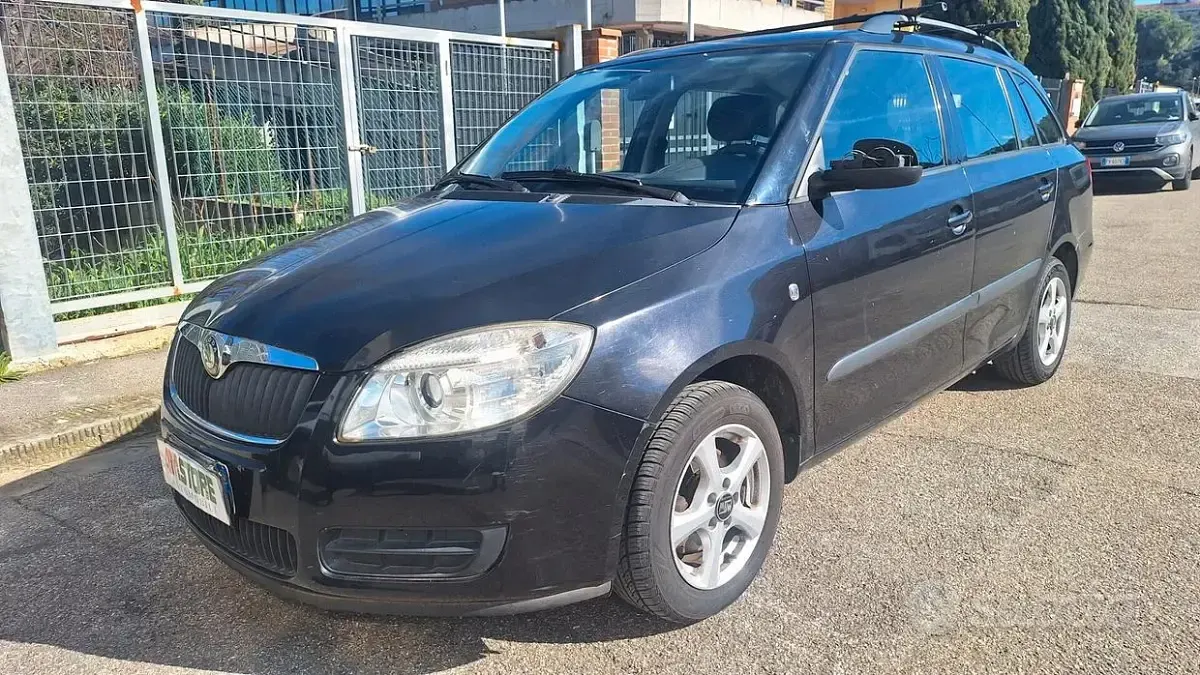 Usata Skoda Fabia 69 CV (50 kW) 2008 Nero Berlina
