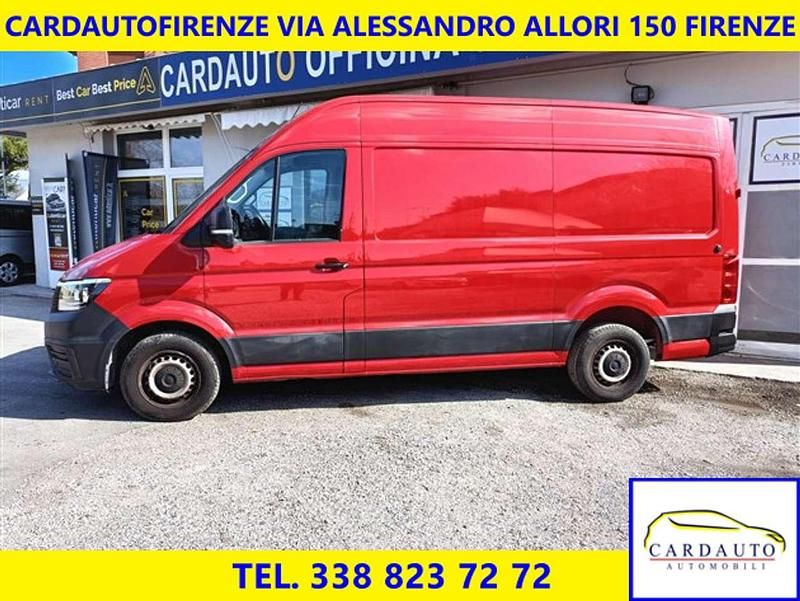 Usata VW Crafter 140 CV (102 kW) 2021 Rosso Furgone