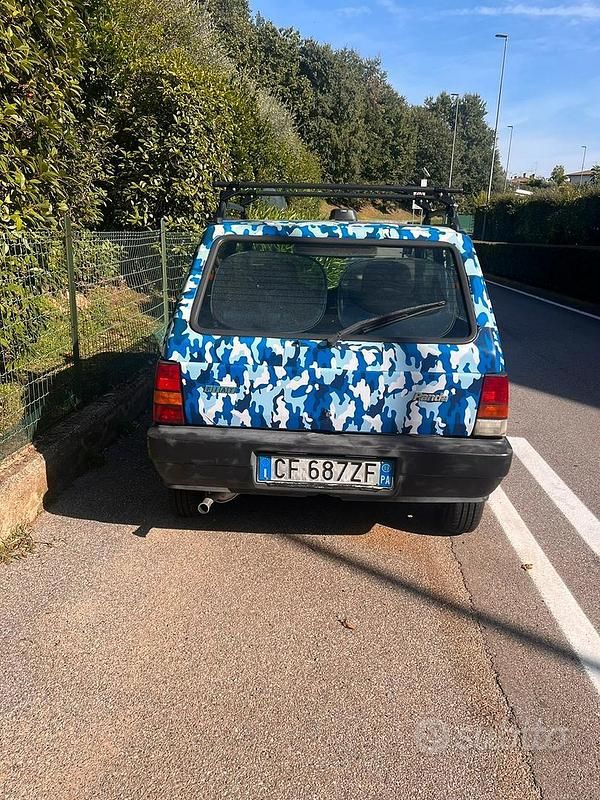 Usata Fiat Panda 54 CV (39 kW) 2003 Blu Utilitaria