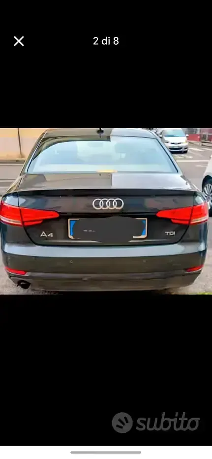 Usata Audi A4 Comfort 150 CV (110 kW) 2016 Nero Berlina