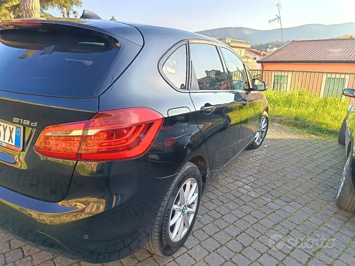 Usata BMW 218 Active Tourer Luxury Line 2014 Nero Monovolume