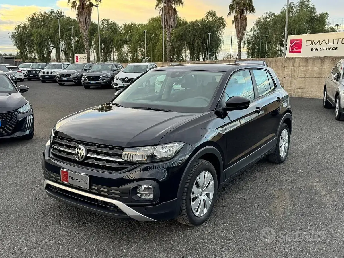 Usata VW T-Cross Style 95 CV (69 kW) 2020 Nero SUV