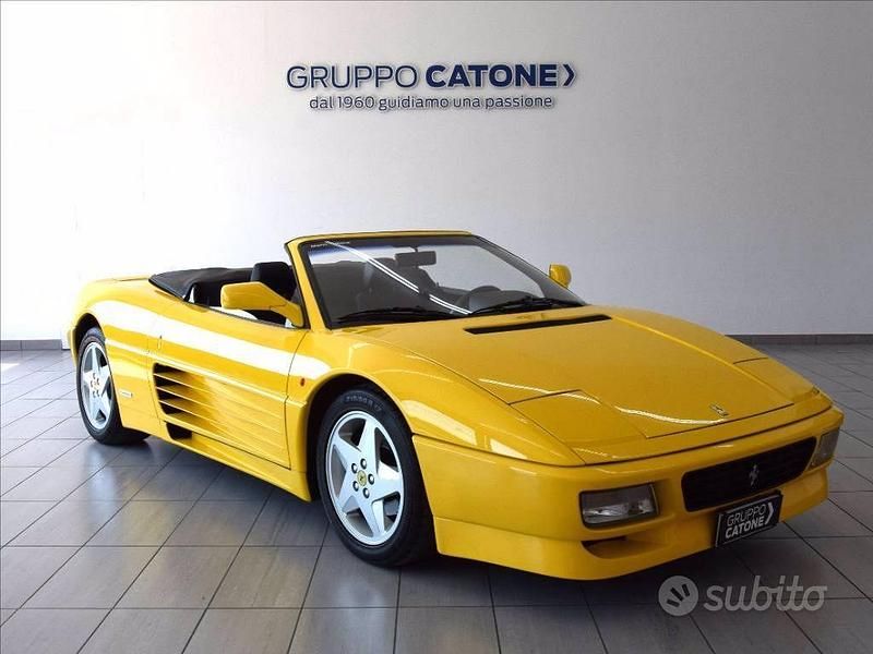Usata Ferrari 348 320 CV (235 kW) 1993 Giallo Cabrio
